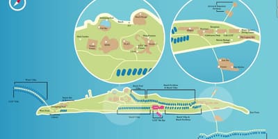Lux resort-maldív-szigetek térkép